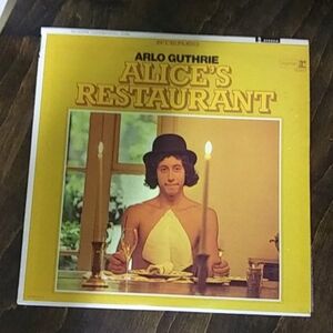 Arlo Guthrie "Alice's Restaurant" vinyl record